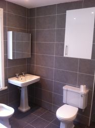 Bathroom suite fitted